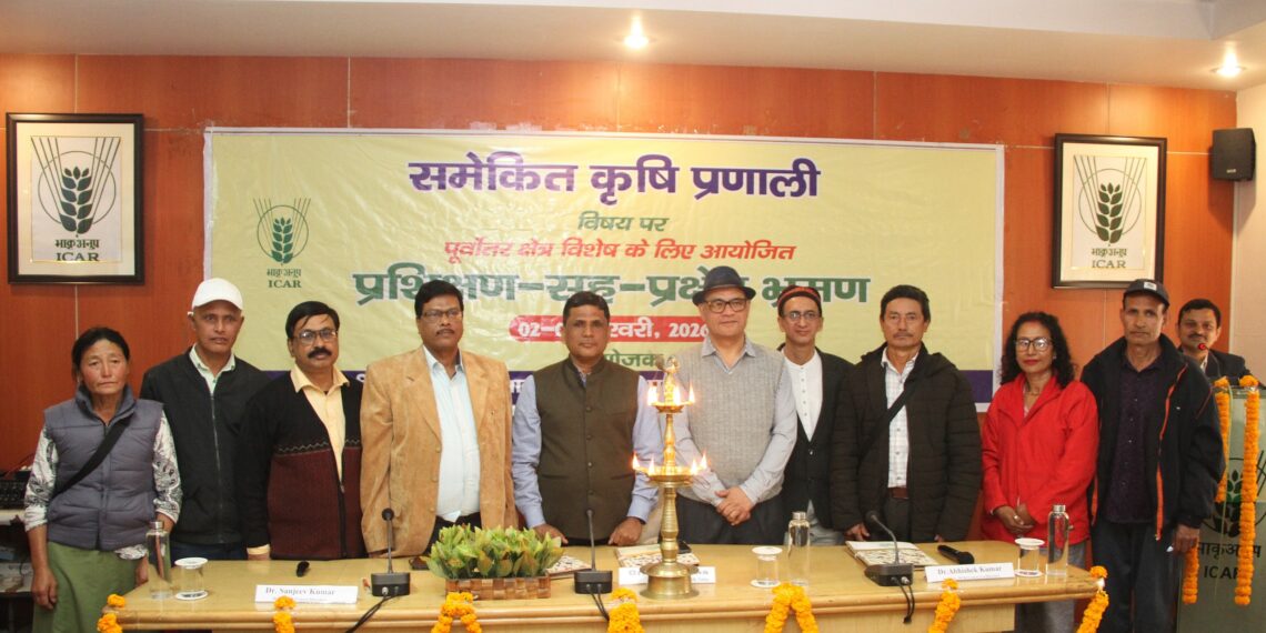उत्साह और उमंग के साथ कृषि अनुसंधान परिसर, पटना में शुरू हुआ सिक्किम के किसानों का प्रशिक्षण