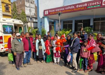 हृदय रोग से ग्रसित 11 बच्चों को वैशाली से छपरा भेजा गया, मेदांता के विशेषज्ञ करेंगे सर्जरी
