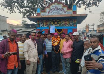 अररिया -मदनपुर पश्चिमी पैक्स में सत्ता परिवर्तन, 15 वर्षों बाद बदला नेतृत्व गंगा कांत झा ने 7 मतों से दर्ज की जीत