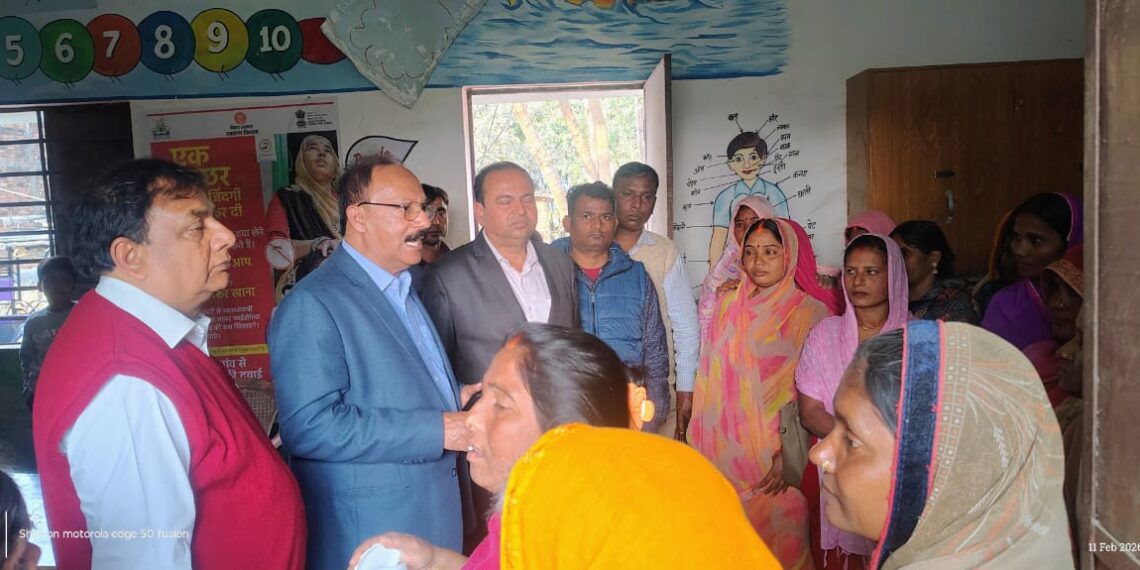 सीतामढ़ी – फाइलेरिया उन्मूलन को लेकर जिले में मेगा अभियान, 3174 केंद्रों पर 4,41,068 लोगों ने किया दवा सेवन