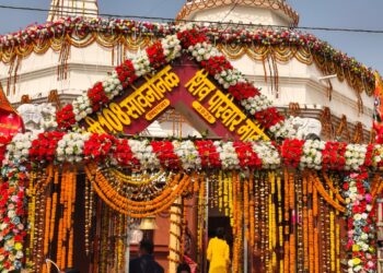 पूर्णिया के चूनापुर में महाशिवरात्रि पर आस्था का सैलाब, शिव परिवार मंदिर में प्राण-प्रतिष्ठा